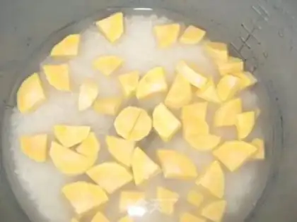 Make Potato cooking black gallons step 2