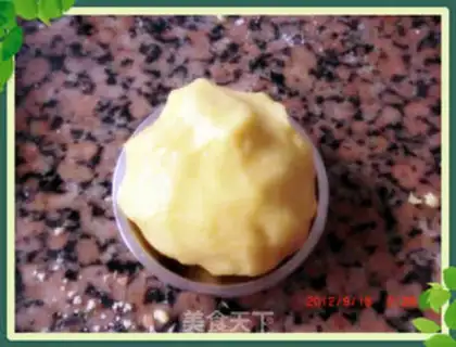Make Cucumber fragrance egg tower step 5