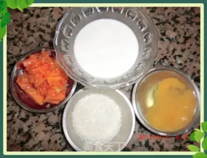 Make Cucumber fragrance egg tower step 6