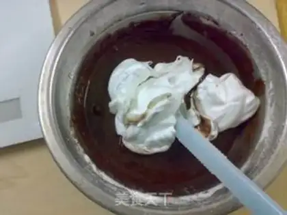 Make Soup cocoa cake step 7