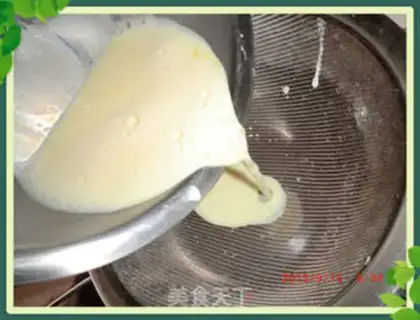 Make Cucumber fragrance egg tower step 9