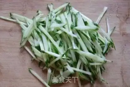 Make Bean cucumber step 2