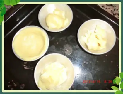 Make Cucumber fragrance egg tower step 11