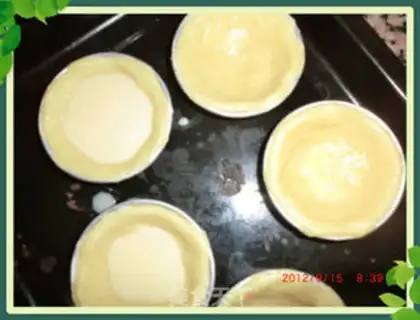 Make Cucumber fragrance egg tower step 12