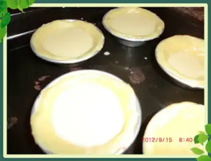 Make Cucumber fragrance egg tower step 13