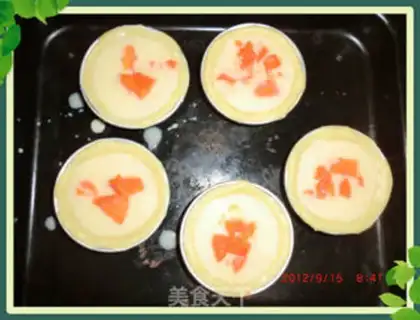 Make Cucumber fragrance egg tower step 14