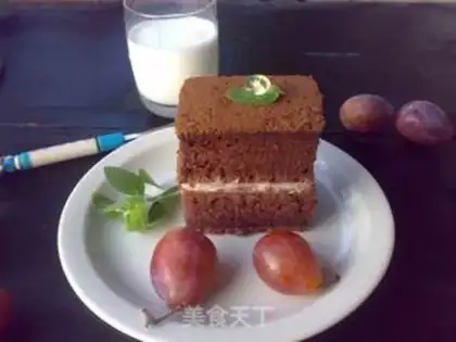Make Soup cocoa cake step 14