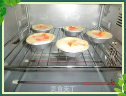 Make Cucumber fragrance egg tower step 15