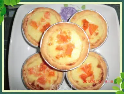 Make Cucumber fragrance egg tower step 16