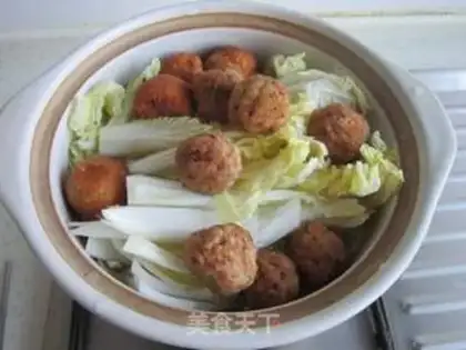 Make Dollies, meatball soup step 4