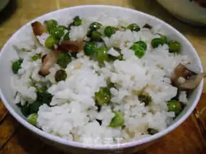Make Peas rice step 11