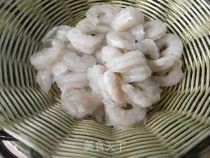 Make Fry shrimp step 1