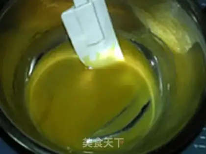 Make Bean moon cake step 2