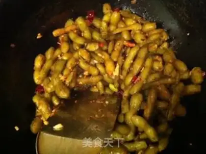 Make Hot, spicy beans step 4