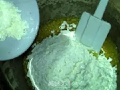 Make Bean moon cake step 5