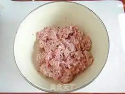Make Fresh meat steam step 1
