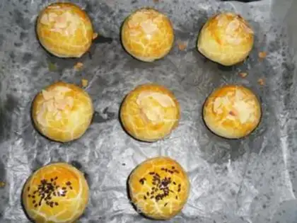 Make Almond souffle step 21