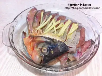 Make Peacock Opens Fish step 2