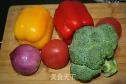Make Tomato chicken and a warm salad step 1