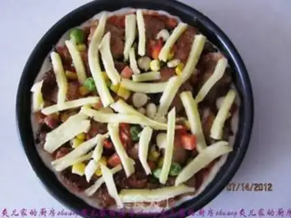 Make Orléans pork pizza step 9