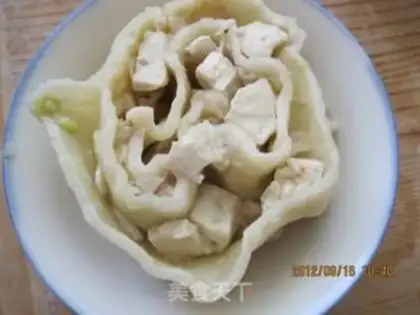 Make Tofu rolls step 15