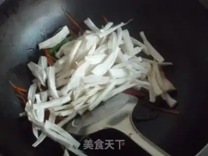 Make "Sniffles, mushrooms step 5