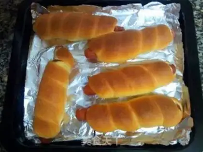 Make Ham sausage rolls step 10