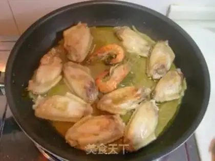 Make Green curry wings step 5