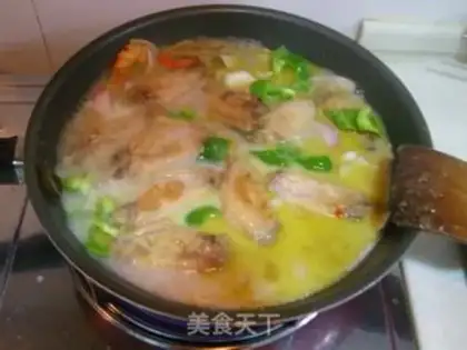 Make Green curry wings step 7