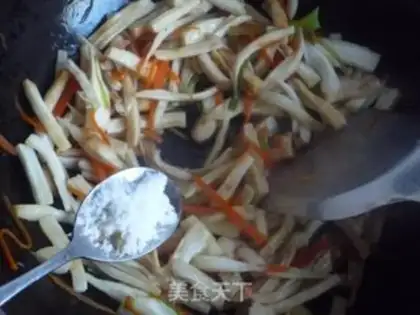 Make "Sniffles, mushrooms step 8
