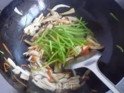Make "Sniffles, mushrooms step 9
