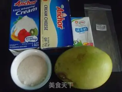 Make Mango cheese mousse step 0