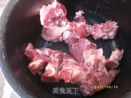 Make Sour bean corn ribs soup step 0