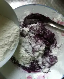 Make Potato sesame ball step 2