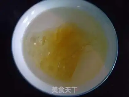 Make Mango cheese mousse step 3