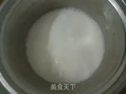Make Egg intestines step 1