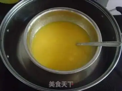 Make Mango cheese mousse step 5