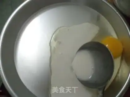 Make Egg intestines step 3