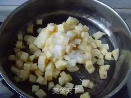 Make Apple bread step 1