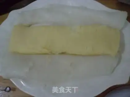 Make Egg intestines step 7