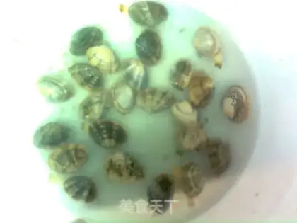 Make Flower clams and eggs step 0