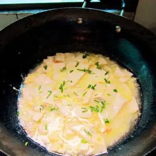 Make Egg onion tofu step 8