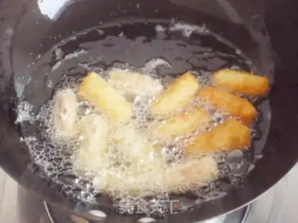 Make Gold chicken roll step 10