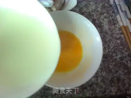 Make Flower clams and eggs step 7