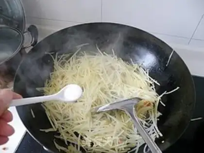 Make Spicy potatoes step 8