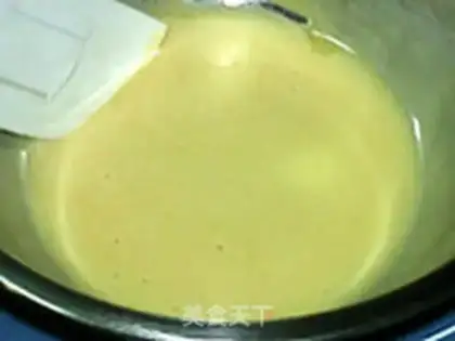 Make Bean and egg yolks step 2