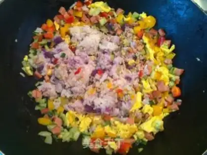 Make ♪ Omelette potato rice ♪ step 2