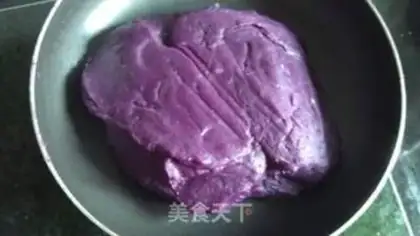 Make Potato ice mooncake step 1