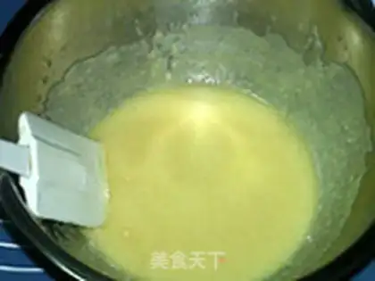 Make Bean and egg yolks step 4