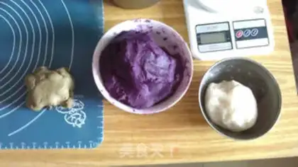 Make Potato ice mooncake step 2